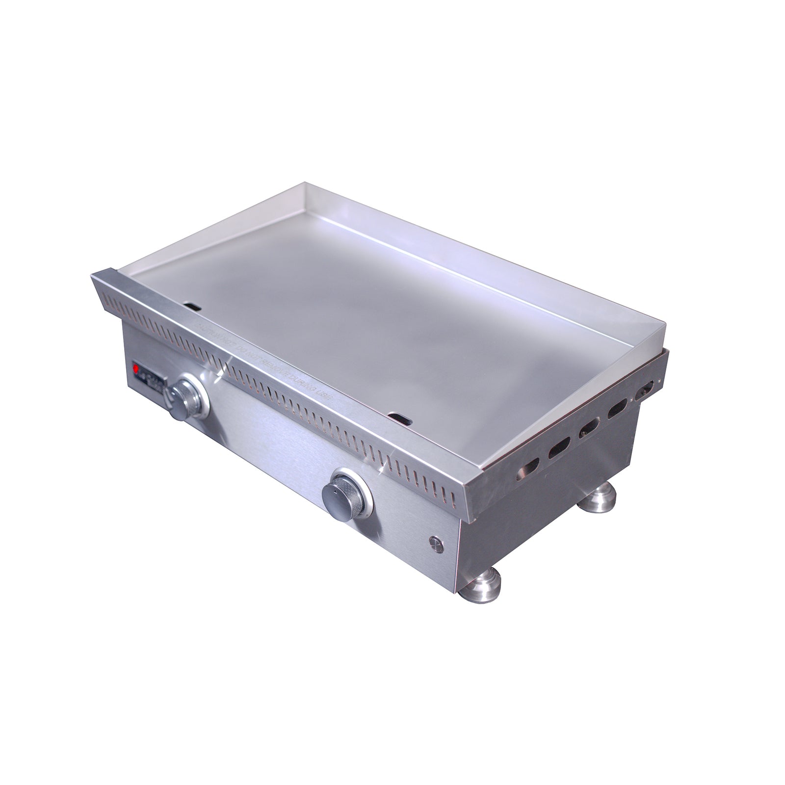 Le Griddle 30" Stainless Steel Commercial Series 75 2-Burner Gas Griddle - 3mm Plate