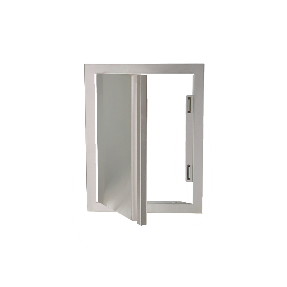 RCS 17" VDV1SCL Valiant Stainless Vertical Door-Soft Close-Left Swing