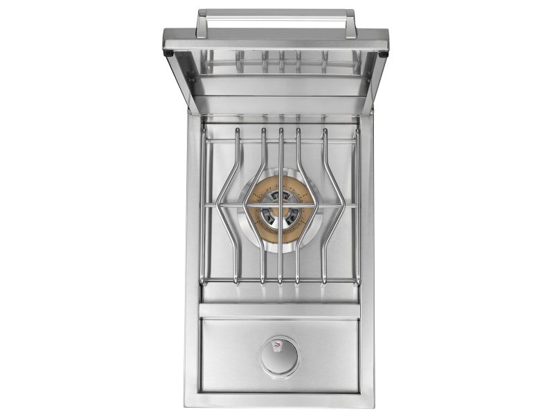 Whistler Stainless Steel Built-In Drop-In Gas Single Side Burner with Lid