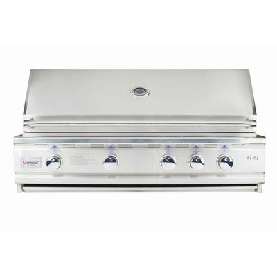 Summerset TRLD44A 44" Stainless Steel 4 Burner Built-In Gas Grill w/ Rotisserie