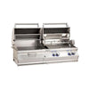 Fire Magic Aurora A830I 46" Stainless Steel Built-In Gas & Charcoal Grill w/ Rotisserie