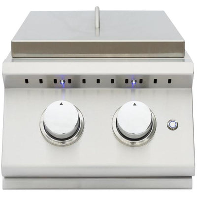 Summerset Sizzler Pro SIZPROSB2 19" Stainless Steel Double Side Burner w/ Cover