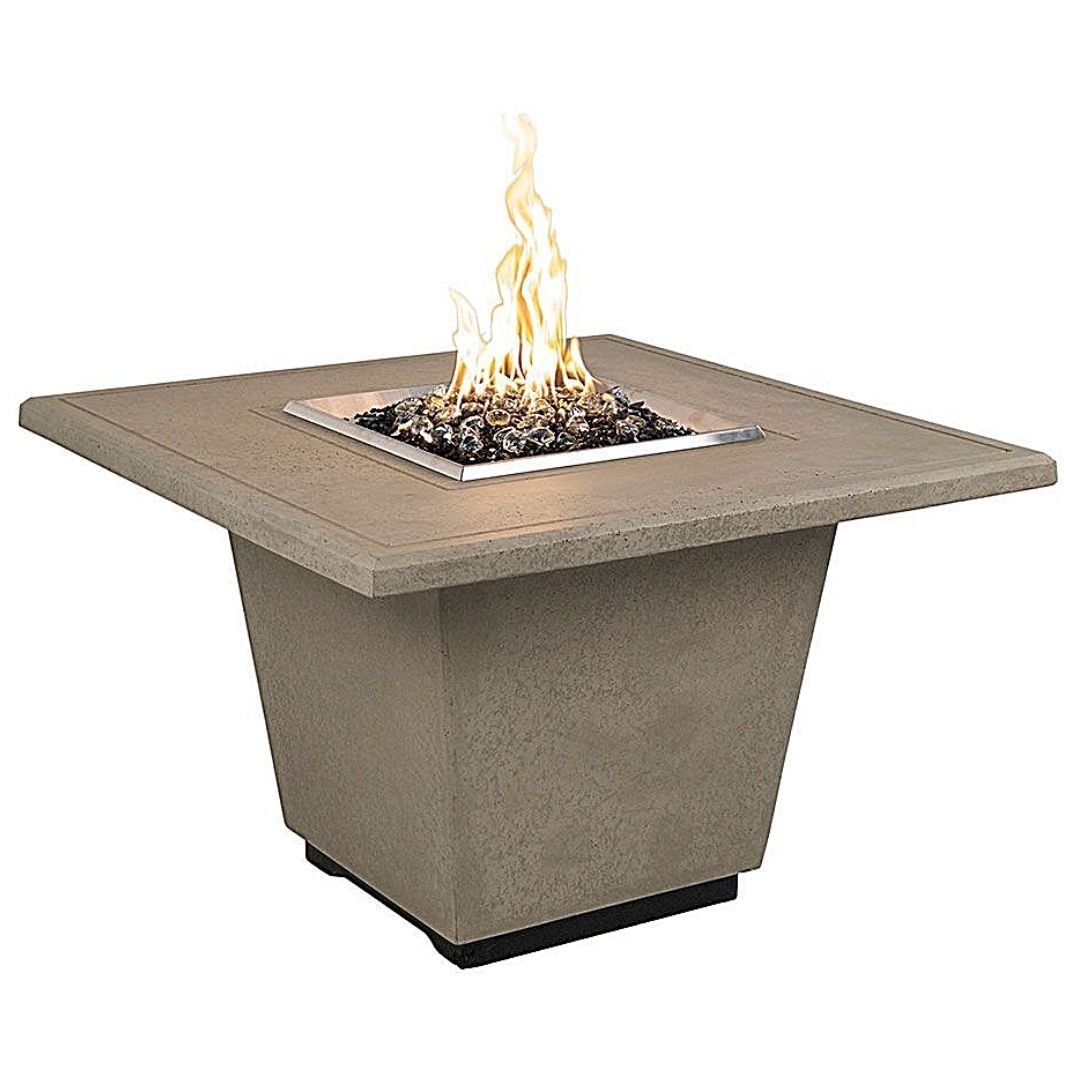 American Fyre Designs 640-SM-F2 Cosmopolitan Square Firetable