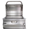 Fire Magic 24" Stainless Steel Built In Charcoal Grill w/ Warming Rack 12-SC01C-A