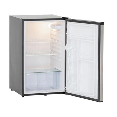 Summerset SSRFR-21S 20" Stainless Steel 4.5 Cube UL Outdoor Compact Refrigerator