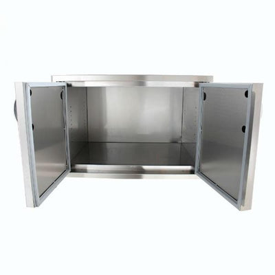 Blaze 21" Stainless Steel Enclosed Dry Storage Cabinet with Shelf BLZ-DRY-STG
