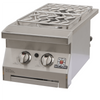Solaire SOL-IRSB-14 13" Stainless Steel Built-In Double Side Burner