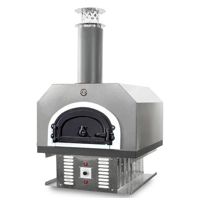 Chicago Brick Oven CBO-750 Hybrid 42" Silver Dual Fuel Residential Countertop Pizza Oven