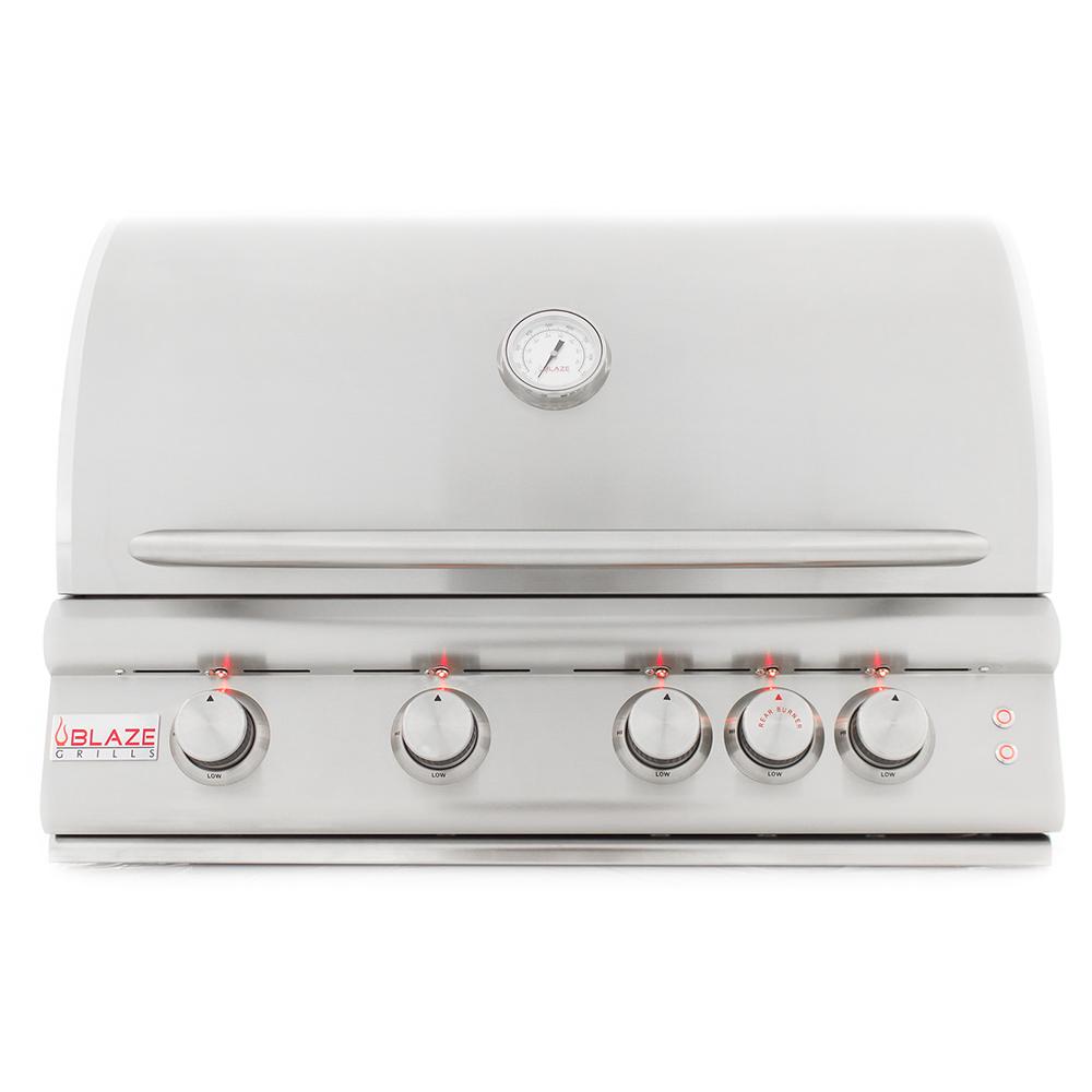 Blaze Grills 32" 4 Burner LTE Built-In Gas Grill with Rear Burner BLZ-4LTE
