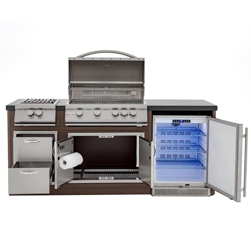 Blaze 37" Aluminum Complete Outdoor Kitchen Island BLZ-ISLAND