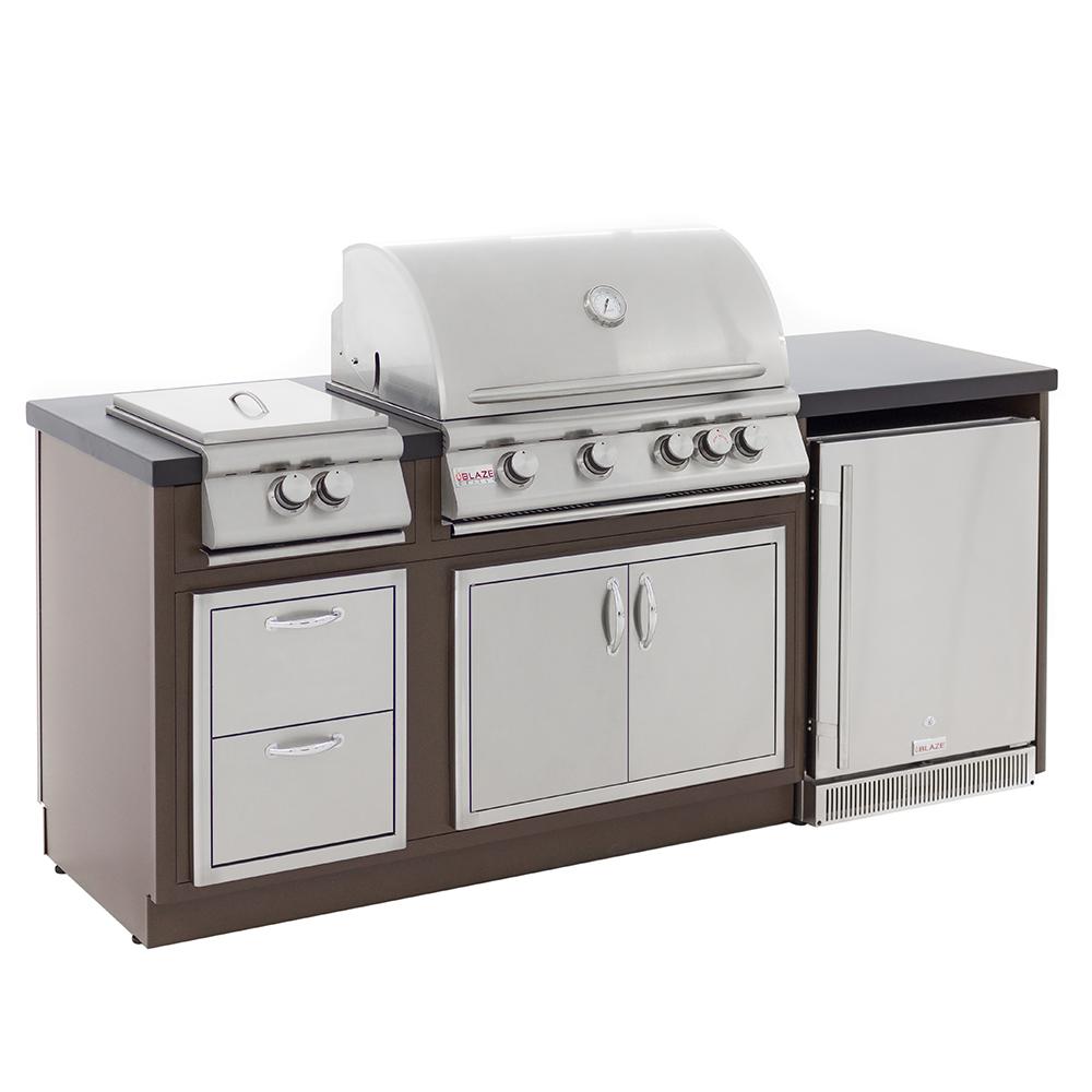 Blaze 37" Aluminum Complete Outdoor Kitchen Island BLZ-ISLAND