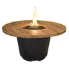 American Fyre Designs 645-M2 Reclaimed Wood Cosmo Round Firetable