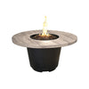 American Fyre Designs 645-SP-F2 Reclaimed Wood Cosmo Round Firetable