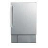 Summit BIM24OS 25" Stainless Steel Outdoor Ice maker with Towel Bar Handle
