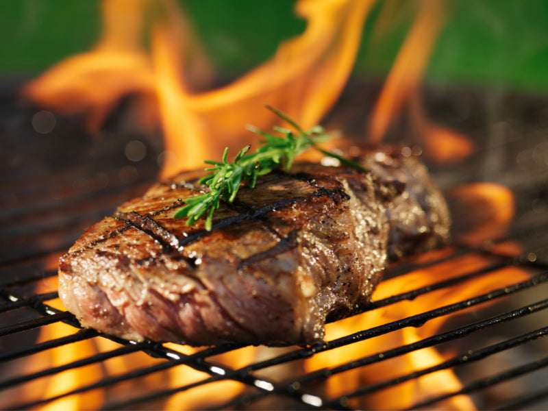 Gas grill ribeye best sale