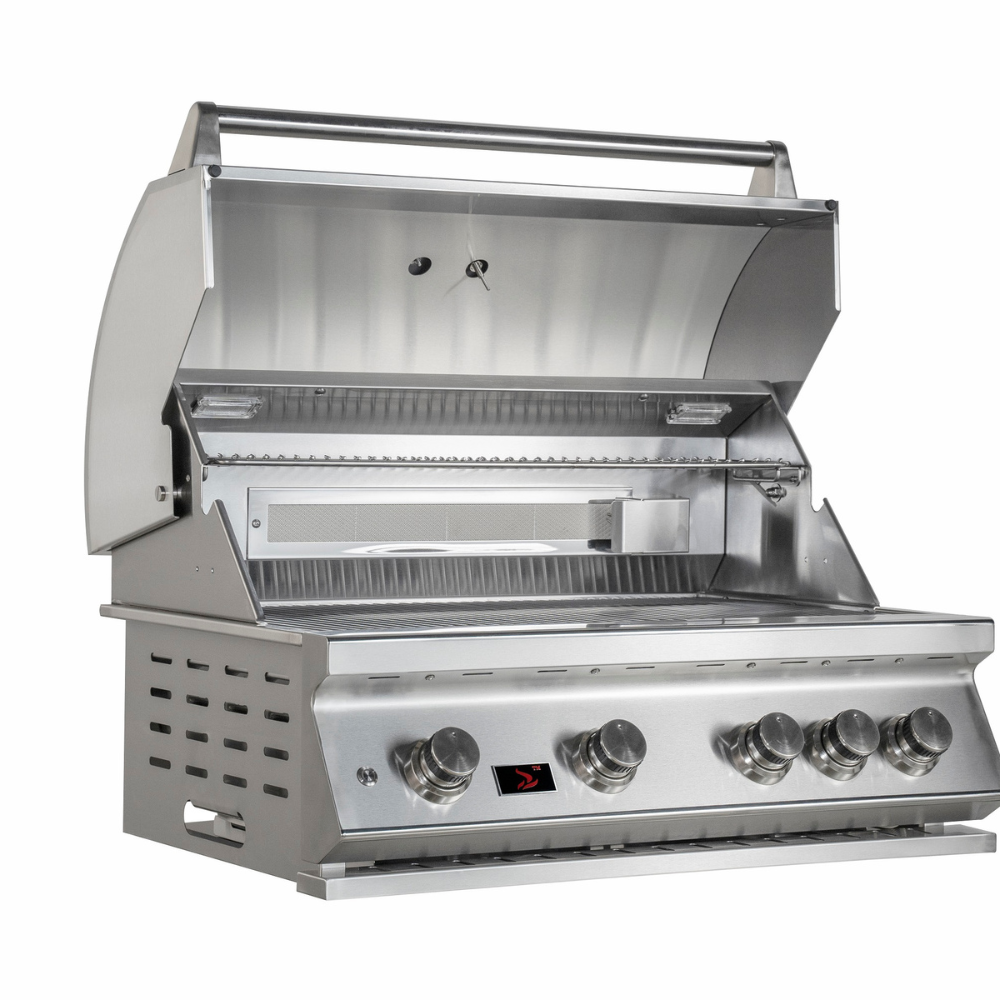 Whistler 34” Stainless Steel Built-In 4 Burner