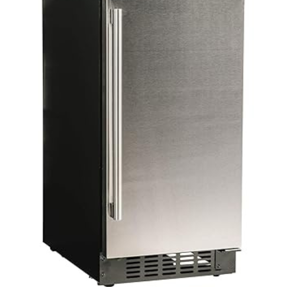 Azure 15" Stainless Steel Undercounter Refrigerator with Solid SS Door