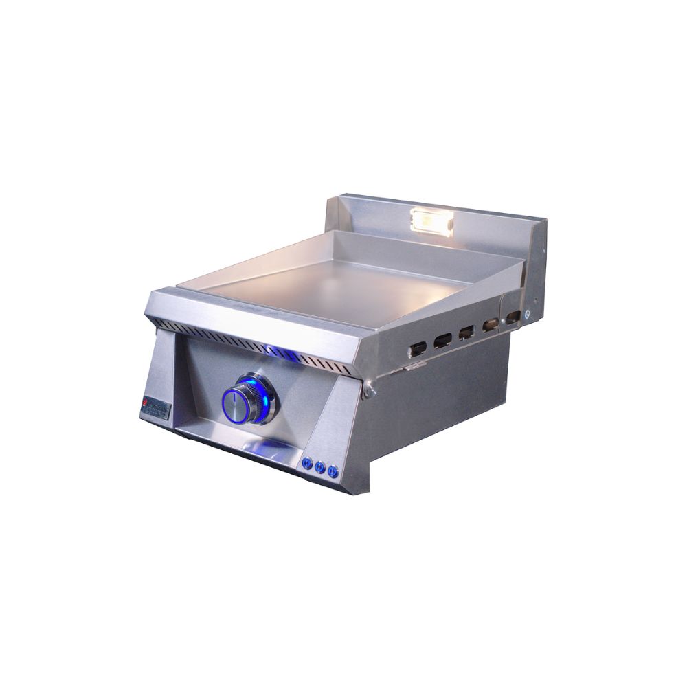Le Griddle Stainless Steel Pro Series 40 Gas Griddle with 3mm Plate