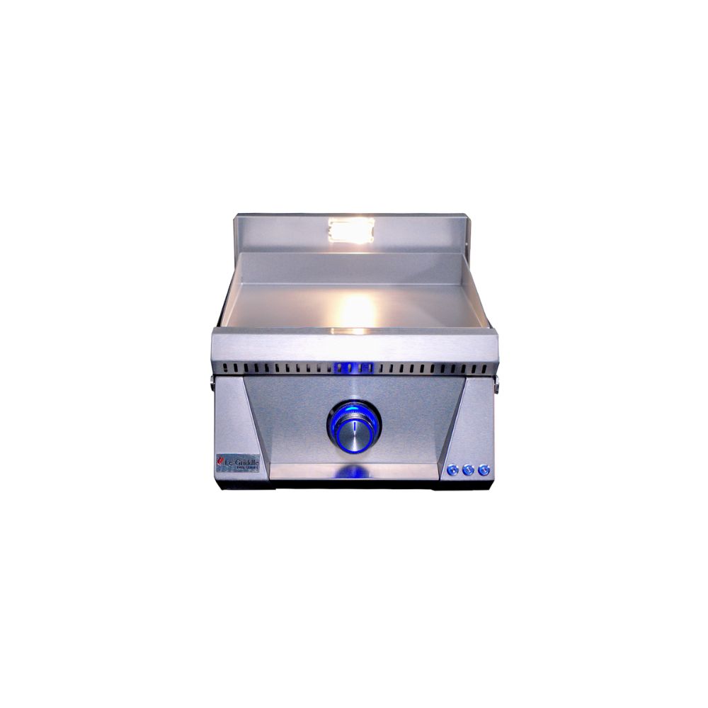 Le Griddle Stainless Steel Pro Series 40 Gas Griddle with 3mm Plate