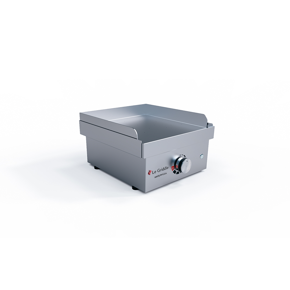 Le Griddle Stainless Steel Le Griddle Wee 1800W Built-In / Countertop Electric Griddle