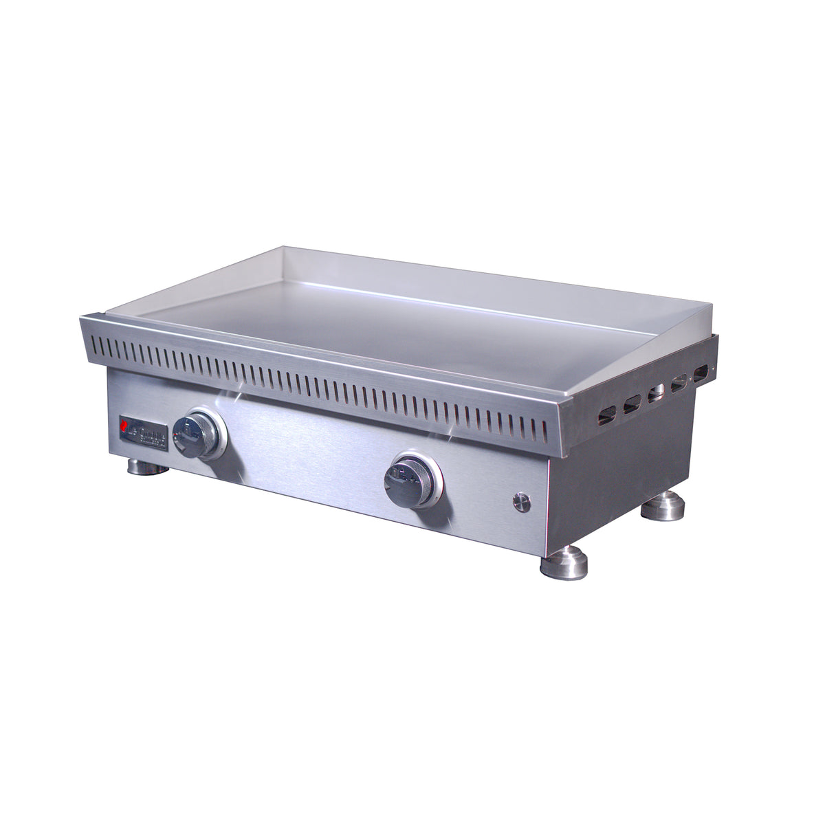 Le Griddle 30" Stainless Steel Commercial Series 75 2-Burner Gas Griddle - 3mm Plate