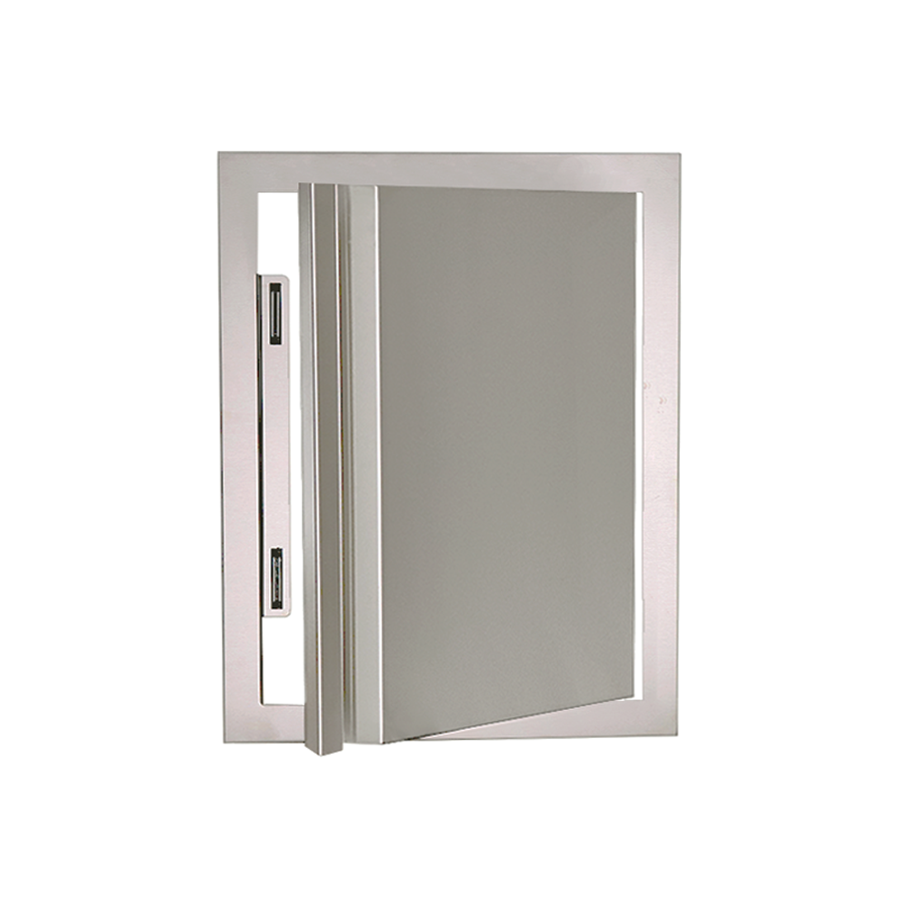 RCS 20" VDV2SCR Valiant Stainless Vertical Door-Large-Soft Close-Right Swing