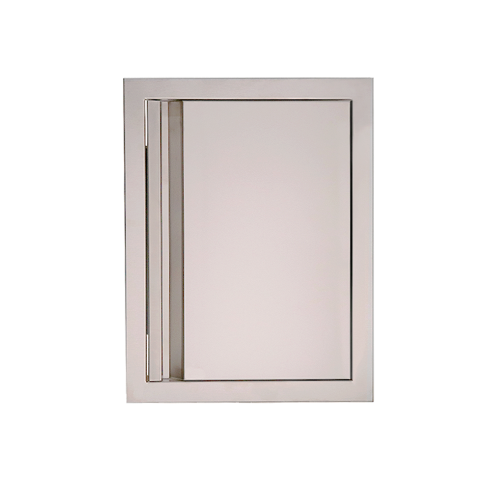 RCS 20" VDV2SCR Valiant Stainless Vertical Door-Large-Soft Close-Right Swing