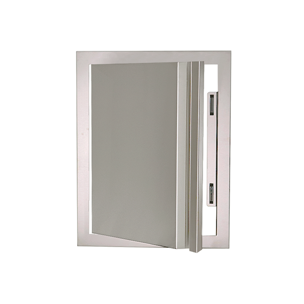 RCS 20" VDV2SCL Valiant Stainless Vertical Door-Large-Soft Close-Left Swing