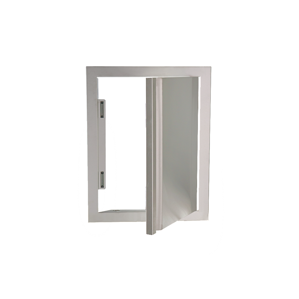 RCS 17" VDV1SCR Valiant Stainless Vertical Door-Soft Close-Right Swing