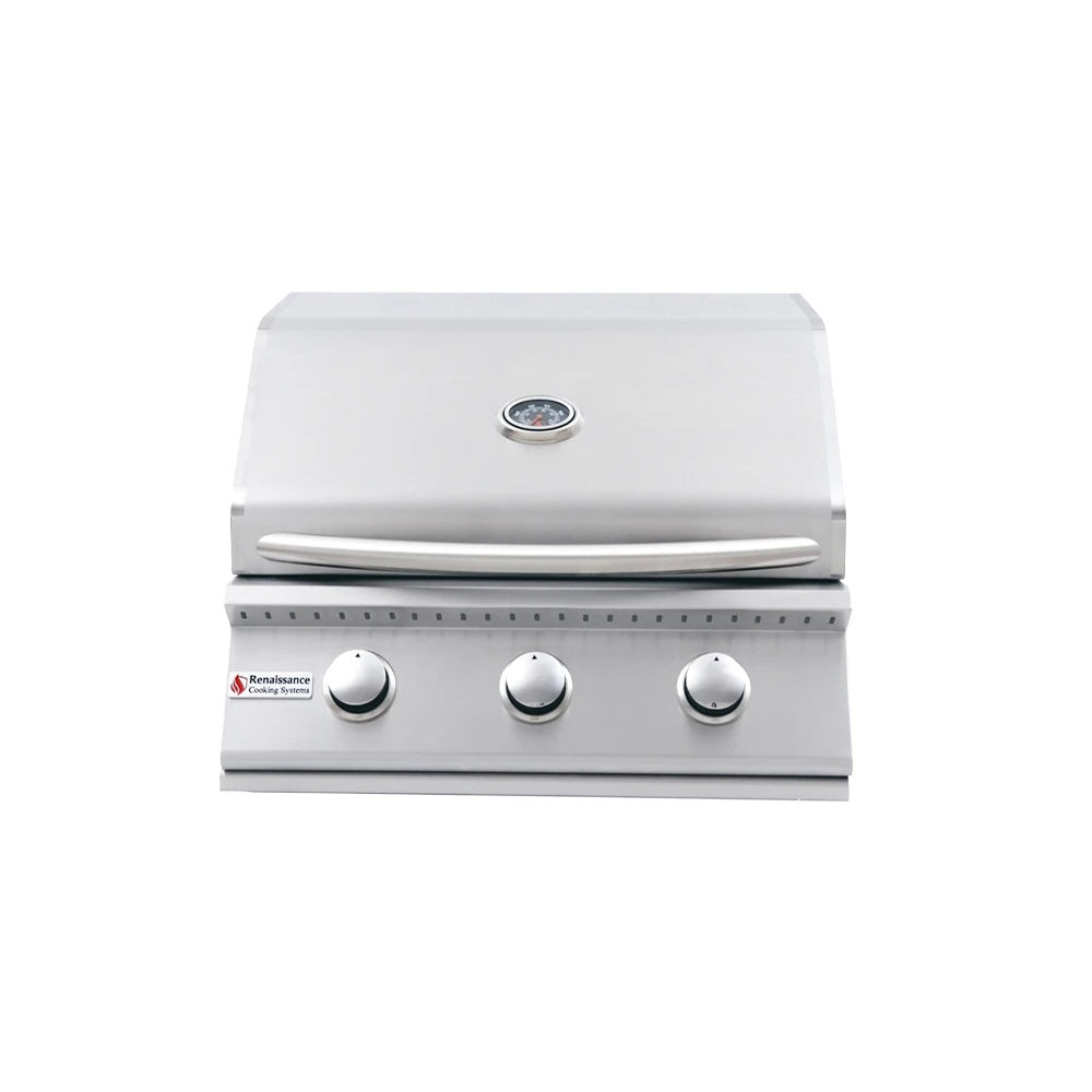 RCS Grill Premier RJC26A 26&quot; Stainless Steel Series Drop-In Gas Grill