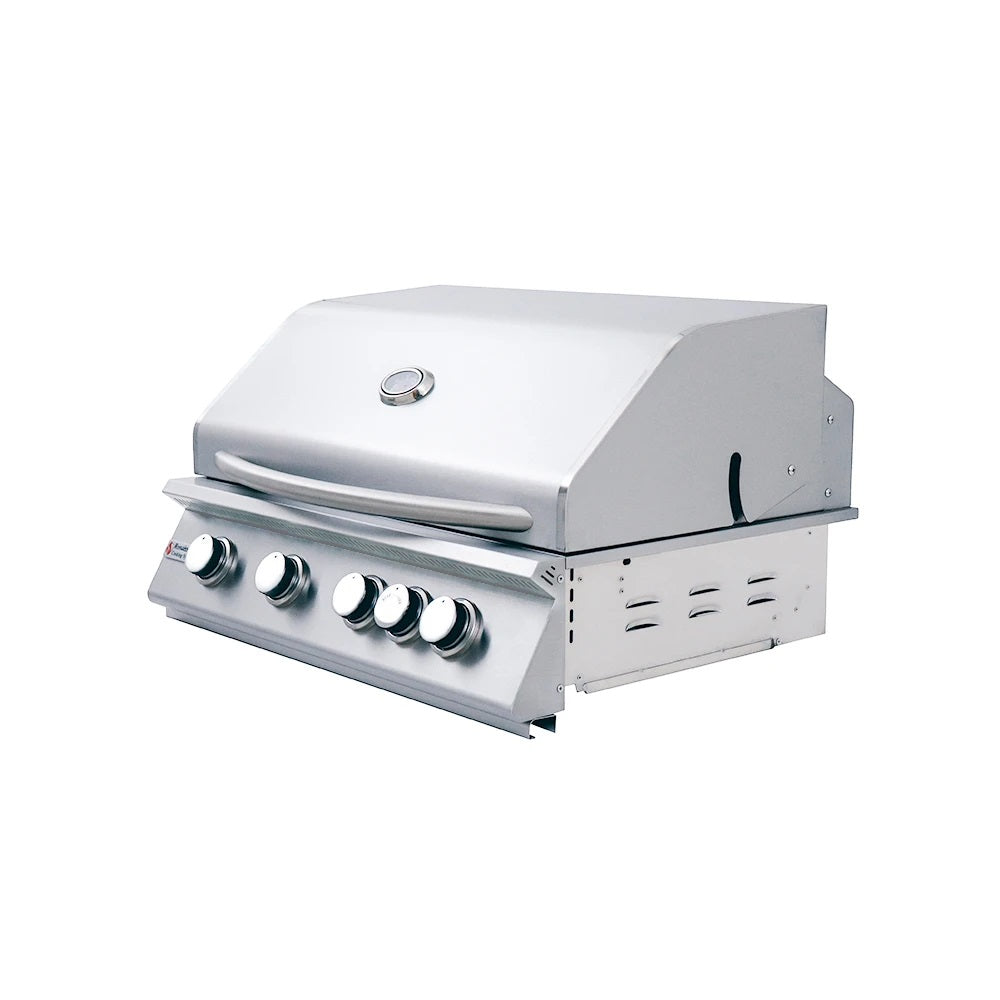 RCS Grill Premier RJC32A 32" Stainless Steel Drop-In Gas Grill w/  Rear Burner