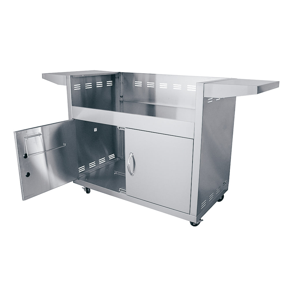 RCS Grill RJCLC Premiere Series Stainless Portable Cart for RJC40A/L