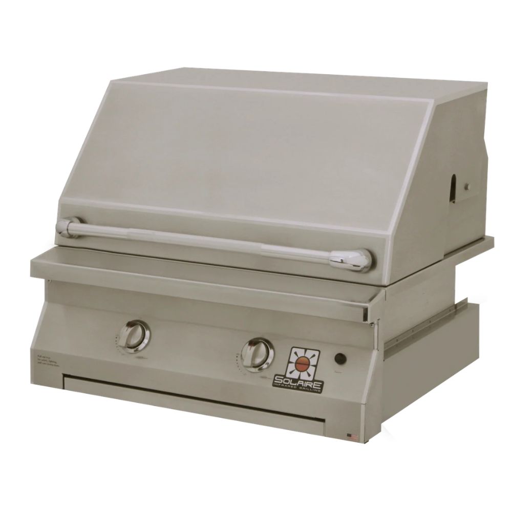 Solaire 30" Stainless Steel Infrared Built-in Propane Grill