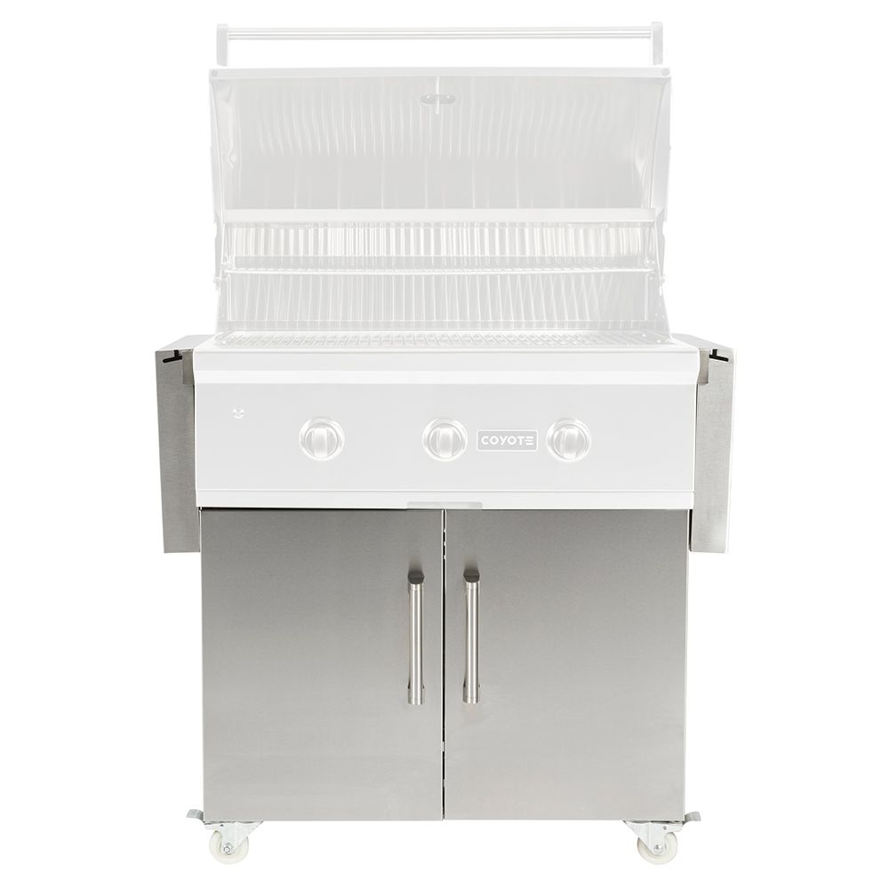 Coyote 34″ Stainless Steel Grill Cart