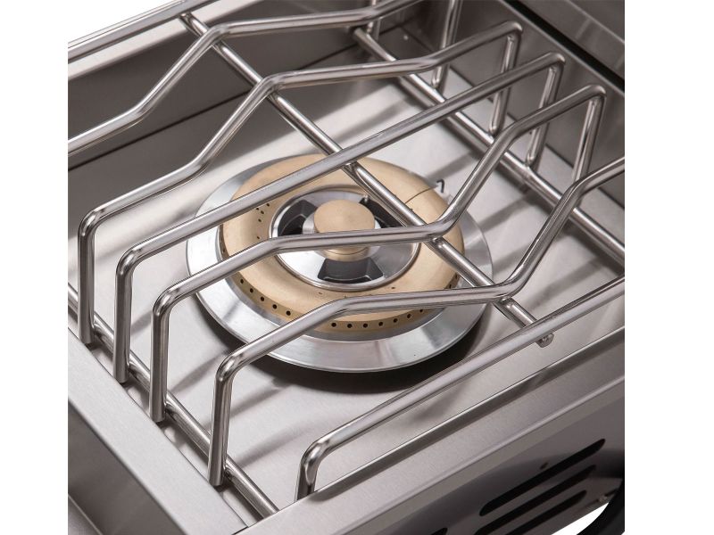 Whistler Stainless Steel Built-In Drop-In Gas Single Side Burner with Lid