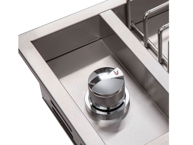 Whistler Stainless Steel Built-In Drop-In Gas Single Side Burner with Lid