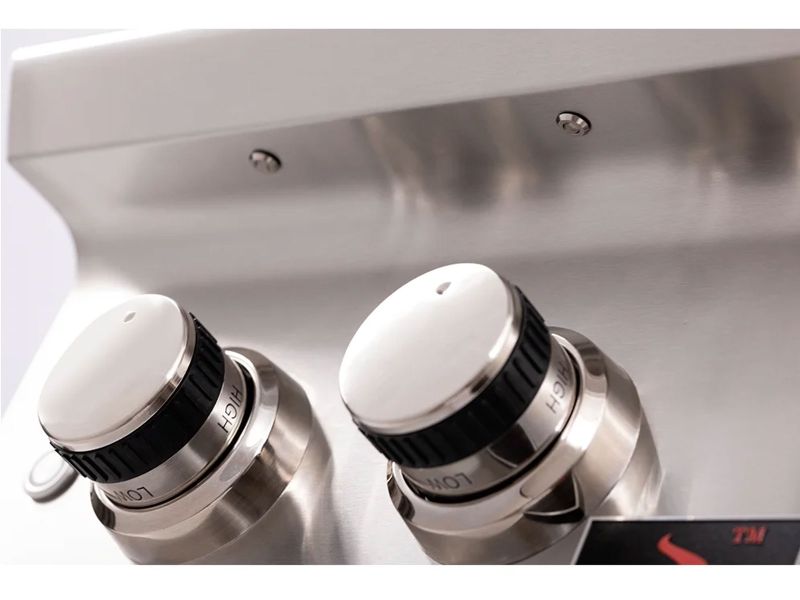 Whistler Stainless Steel Built-In Gas Prime Double Side Burner with Lid