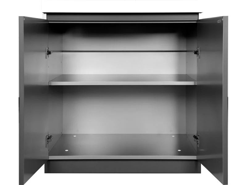 Whistler 31" Stainless Steel Double Door Cabinet