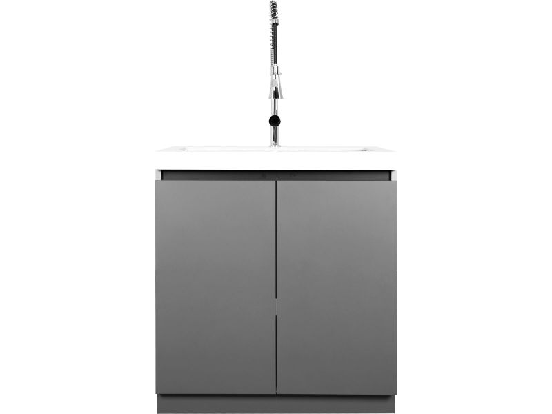 Whistler 31" Stainless Steel Cabinet with Faucet & Cutting Board