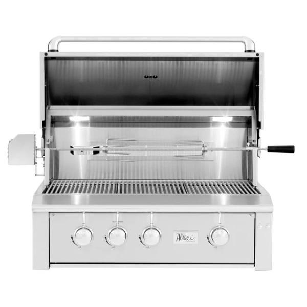 Summerset Alturi ALT36T 36" Stainless Steel 3 Burner Built-In Gas Grill w/ Rotisserie