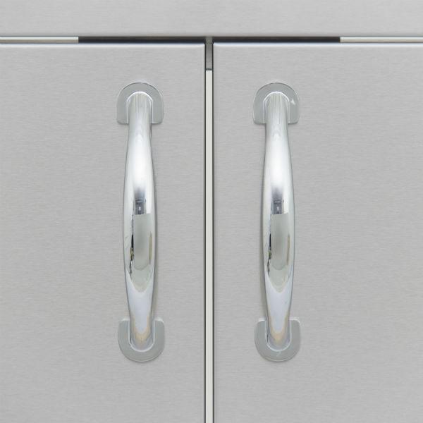 Blaze 25" Stainless Steel Double Access Kitchen Door BLZ-AD25-R