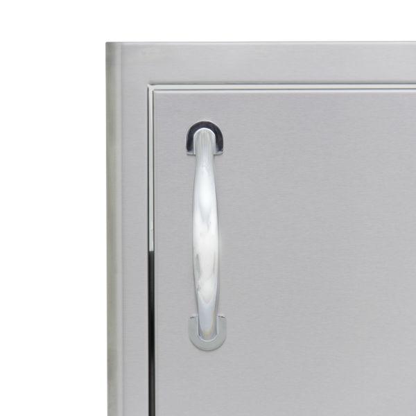 Blaze 18" Stainless Steel Vertical Single Access Door Right Hand Hinged BLZ-SV 1420-R