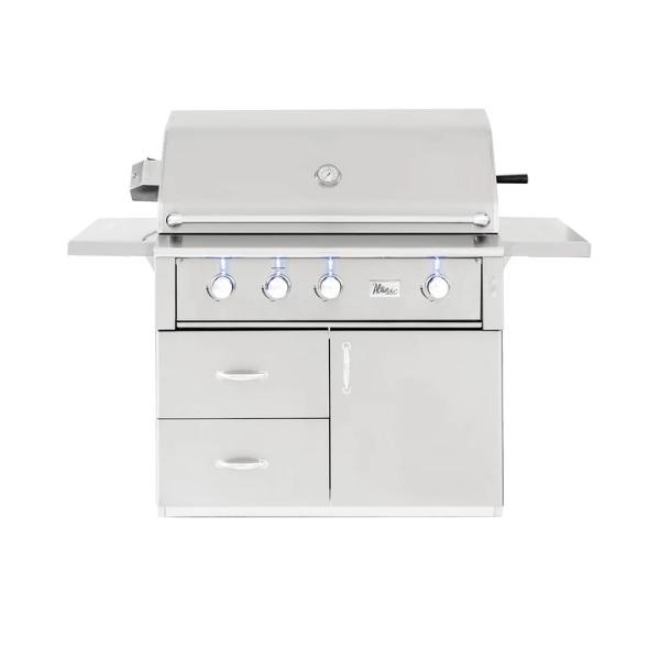 Summerset Alturi ALT42T 42&quot; Stainless Steel 3 Burner Freestanding Gas Grill w/ Rotisserie