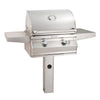 Fire Magic Choice C430s 24" Stainless Steel In Ground Post Mount Gas Grill w/ Analog Thermometer
