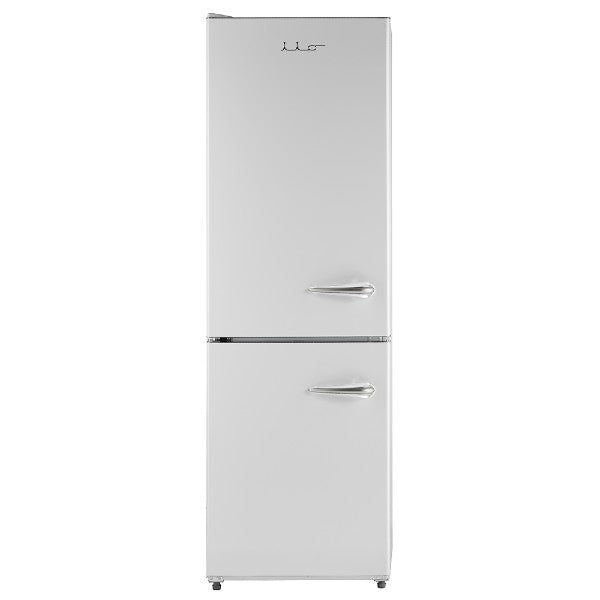 iio Kitchen RM1 White 11 cu. ft. Retro Frost Free Refrigerator with Bottom Freezer