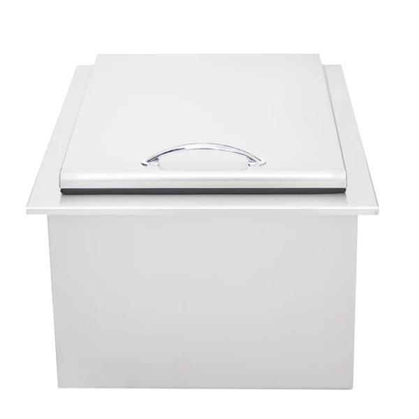 Summerset SSIC-28 28&quot; Stainless Steel 2.7c Drop-in Cooler w/ 40lb Ice Capacity