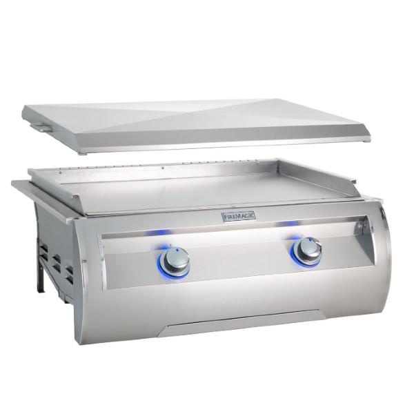 Fire Magic Echelon E660i 30&quot; Stainless Steel Gourmet Built-In Griddle w/ Cover