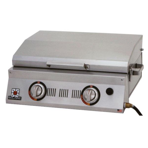 Solaire SOL-AA23A-LP All About 26&quot; Stainless Steel TabletopDouble Burner Infrared Gas Grill