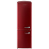 iio Kitchen RR1 Bordeaux 12 Cu. Ft. Retro Refrigerator with Bottom Freezer