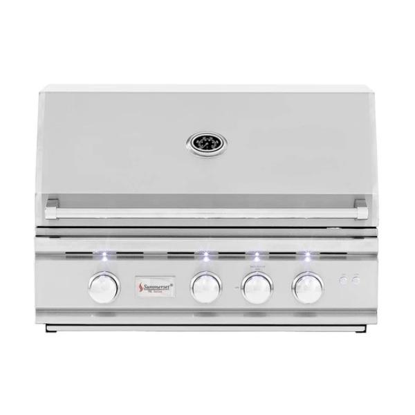 Summerset TRL32 32&quot; Stainless Steel 3-Burner Built-In Gas Grill w/ Rotisserie